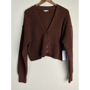 Reformation Fiore cardigan knit sweater